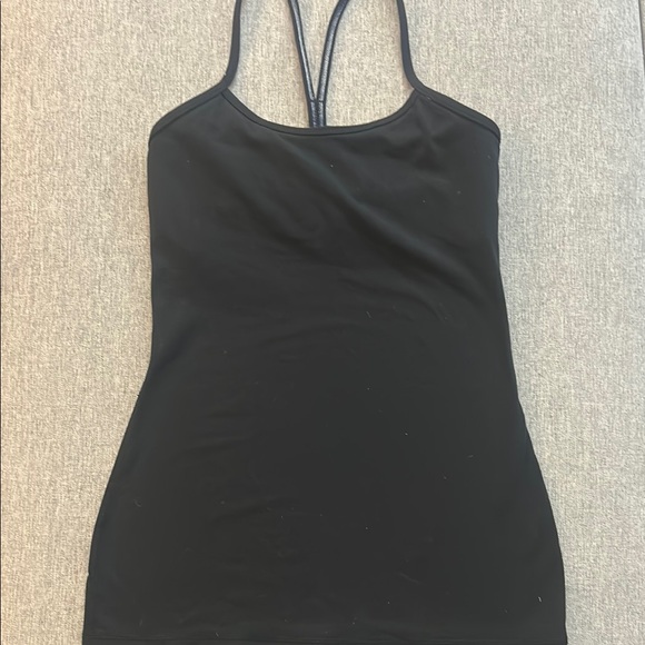 Lululemon Athletica Black Power Y Tank Top - Picture 4 of 5